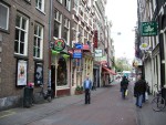 Amsterdam - 27 April
The stage door where Anne and DavidUK were to ambush Janis and get her to do their bidding