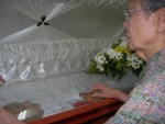 We took her to see father one last time.

15 April 2005