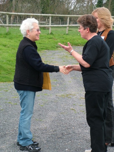 Janis meeting the two 