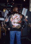 Back of Sandy's jacket