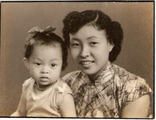 Katherine and her mum