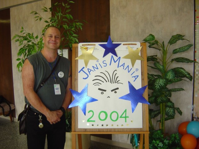 Craig & lobby sign